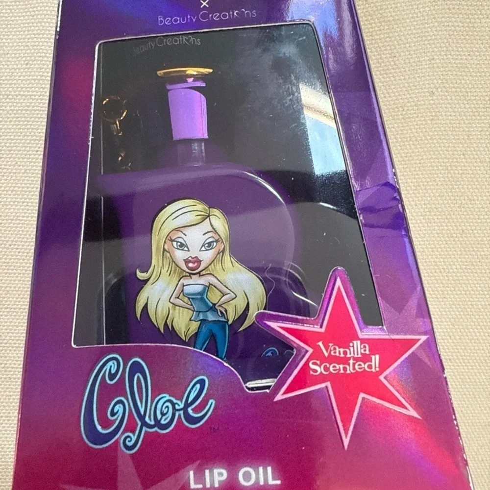 New Beauty Creations Bratz CLOE Vanilla Scented Lip Oil 0.18oz Sealed